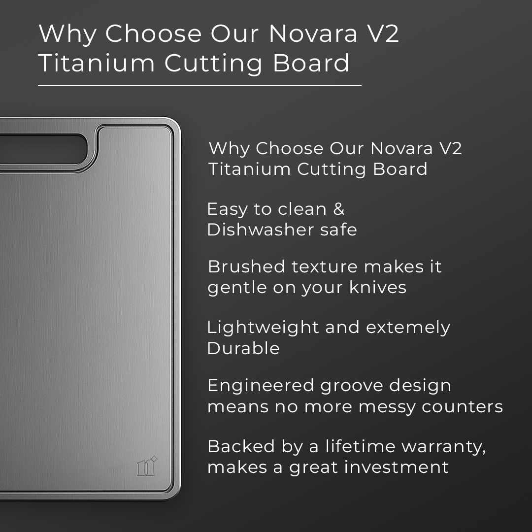 Pure Titanium Cutting Board V2