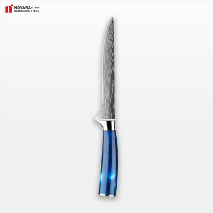 Novara Mottomo (最も青い) - Damascus Steel Knives