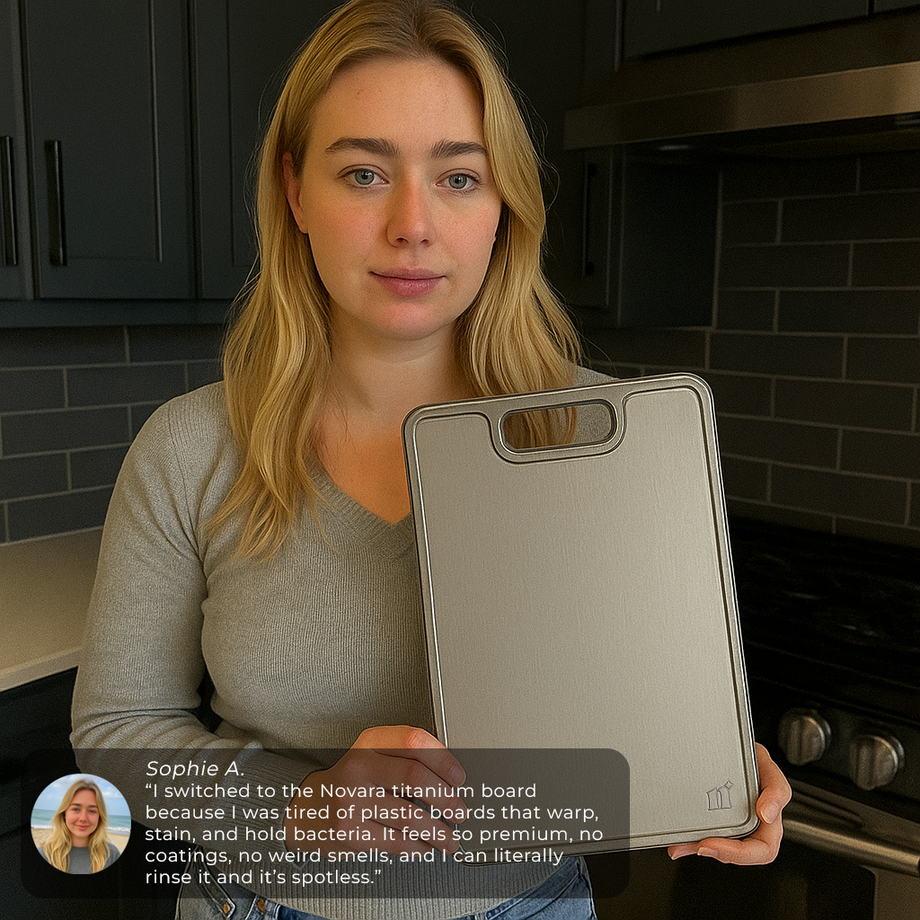 Pure Titanium Cutting Board V2