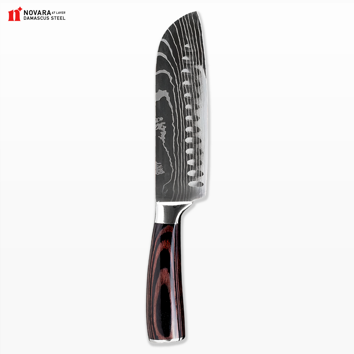 Novara Bonsai (盆栽の木) - Damascus Steel Knives